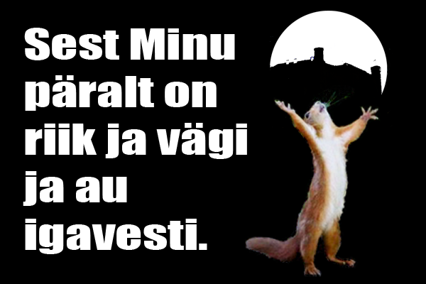 Andke ametnikele kõrgemate palkade maksmiseks raha juurde! Üllatav ja kurb, et president Ülle Madise, kes lubas avakõnes olla kogu kabinetiga näoga inimeste poo